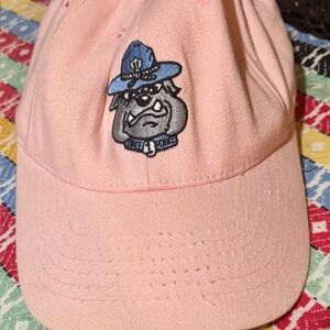 Massachusetts State Police Pink ball cap with the infamous Bulldog insignia.